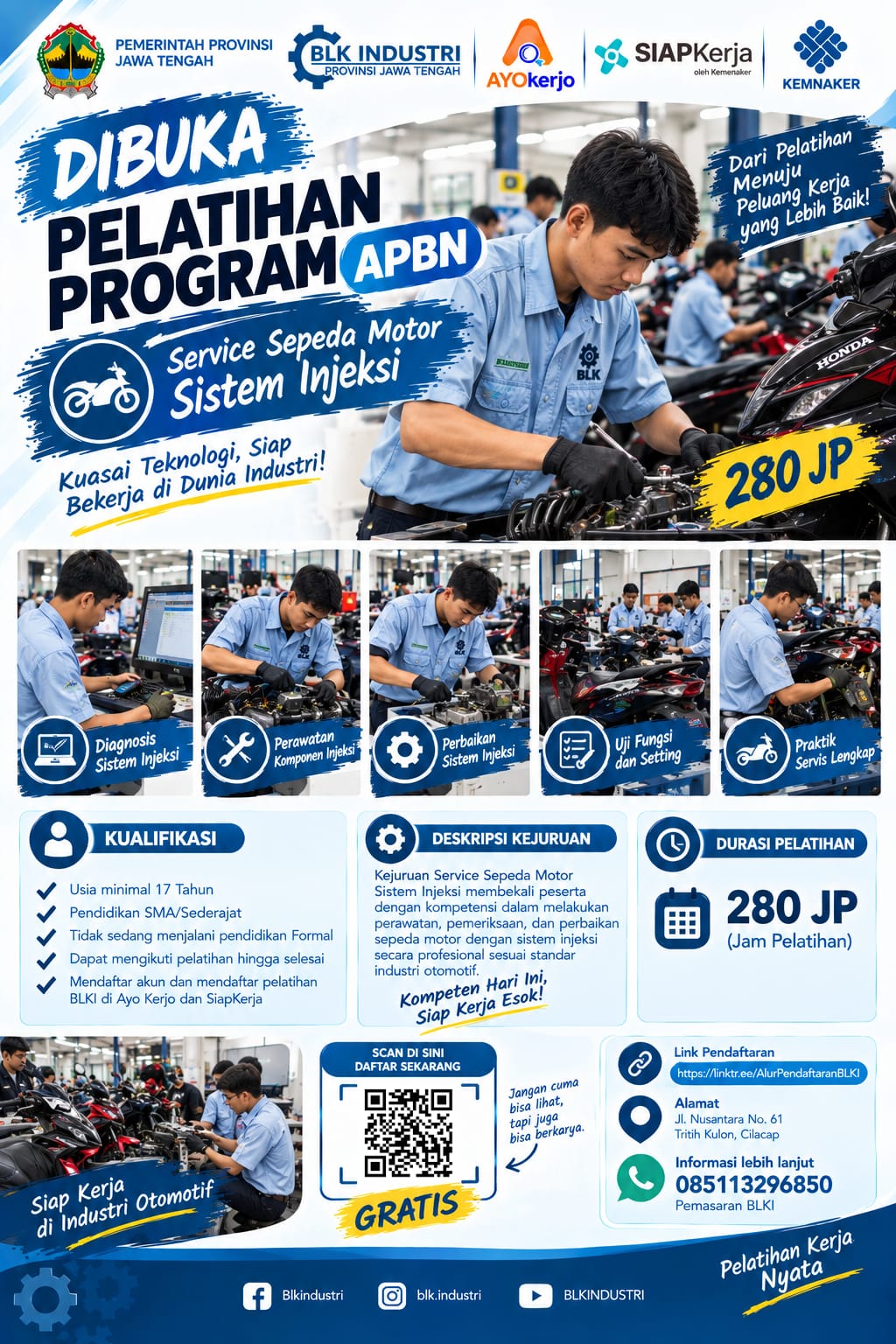 Service Sepeda Motor Sistem Injeksi